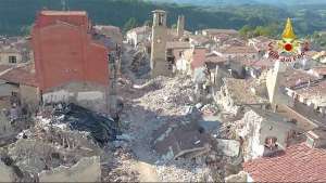 Terremoto, muore 74enne superstite crollo Hotel Roma di Amatrice
