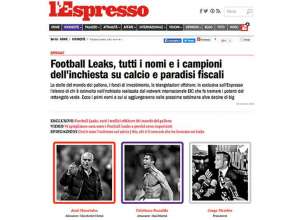 Football Leaks, da L’Espresso documenti scottanti sul mondo del calcio