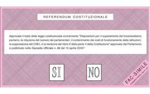 Referendum: domenica si vota dalle 7 alle 23