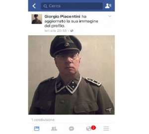 Capo cantuné brianzoli in divisa da SS: altra bufera su Facebook