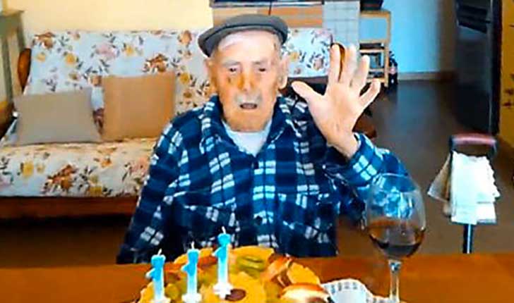 E’ sardo l’uomo più vecchio d’Italia e ha 111 anni