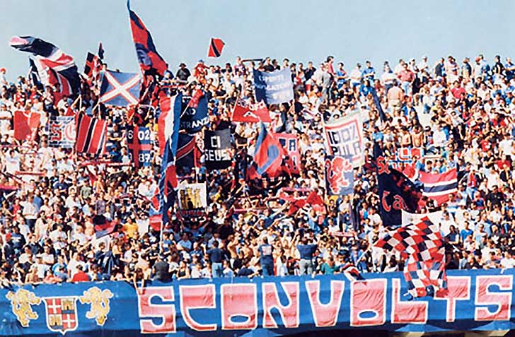 Scontri Brescia-Cagliari, arriva Daspo per 2 ultrà